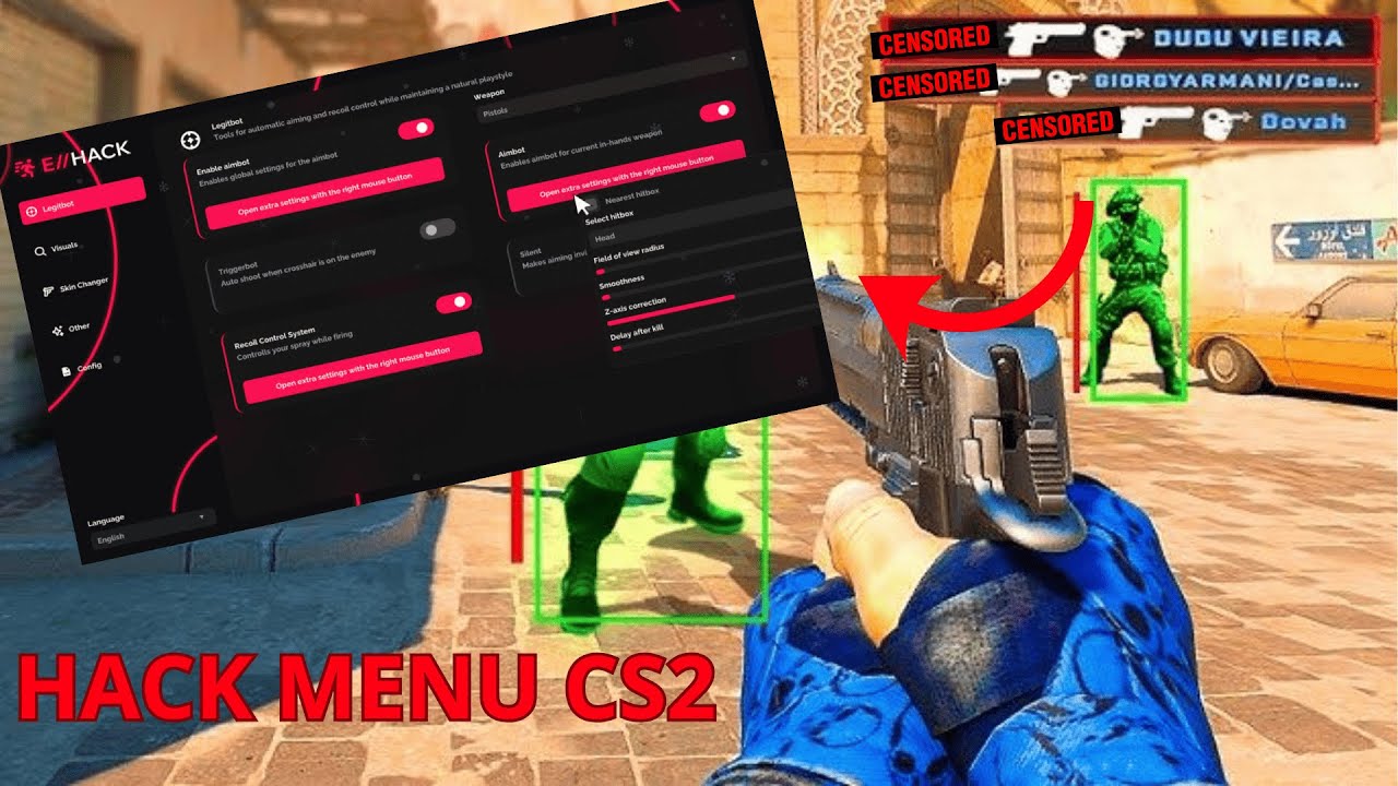 O MELHOR HACK PARA CS2 ATUALIZADO SEM BANIMENTO