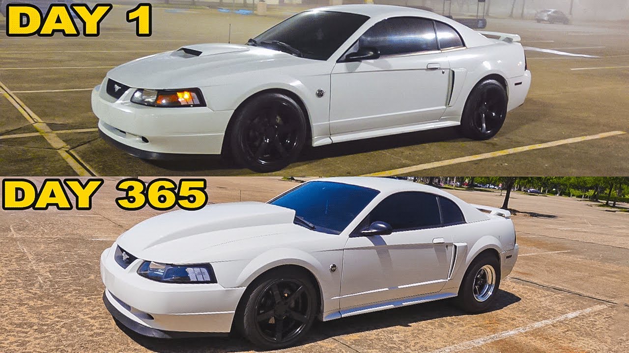 Сборка Mustang GT 2004 года с турбонаддувом за 10 минут! (ПОЛНАЯ ТРАНСФОРМАЦИЯ)