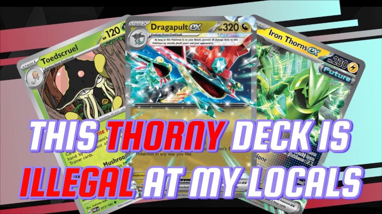 Dragapult Ex + Iron Thorns  Ex Is a Deadly Combo! | Pokemon TCG