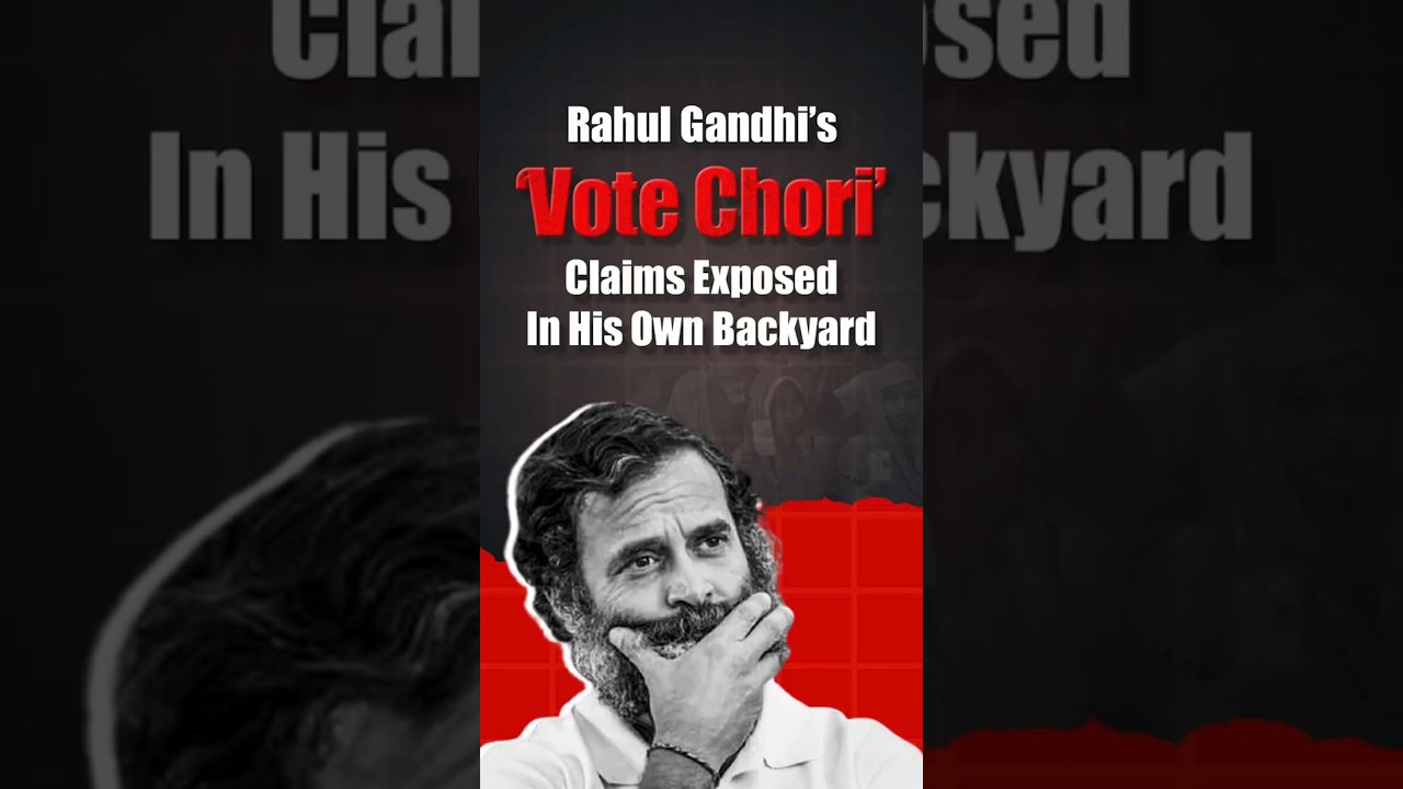 Rahul Gandhi&rsquo;s EVM Narrative Exposed | Karnataka Trusts India&rsquo;s Democracy