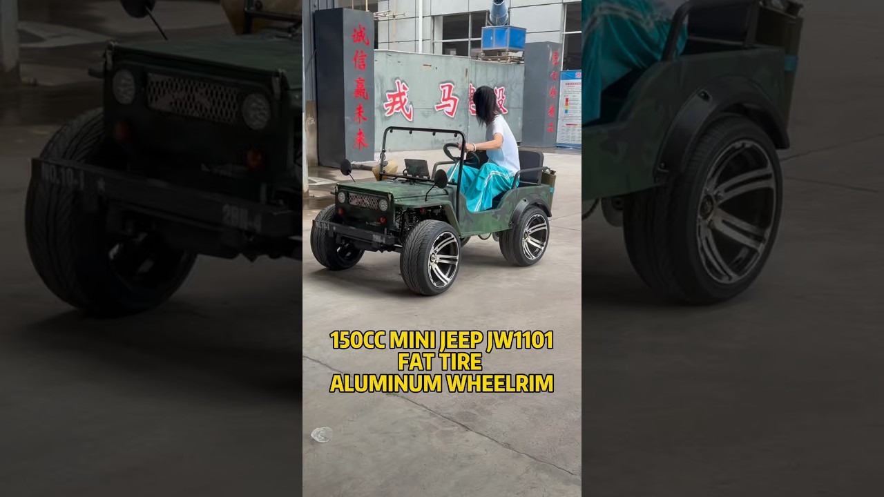 55KM/H, 150cc mini jeep factory, mini car, mini Toyota, off road go kart #minijeep #gokart