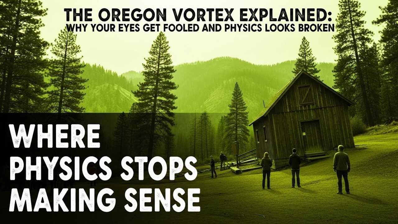 Why Your Eyes Get Fooled and Physics Looks Broken | The Oregon Vortex EXPLAINED