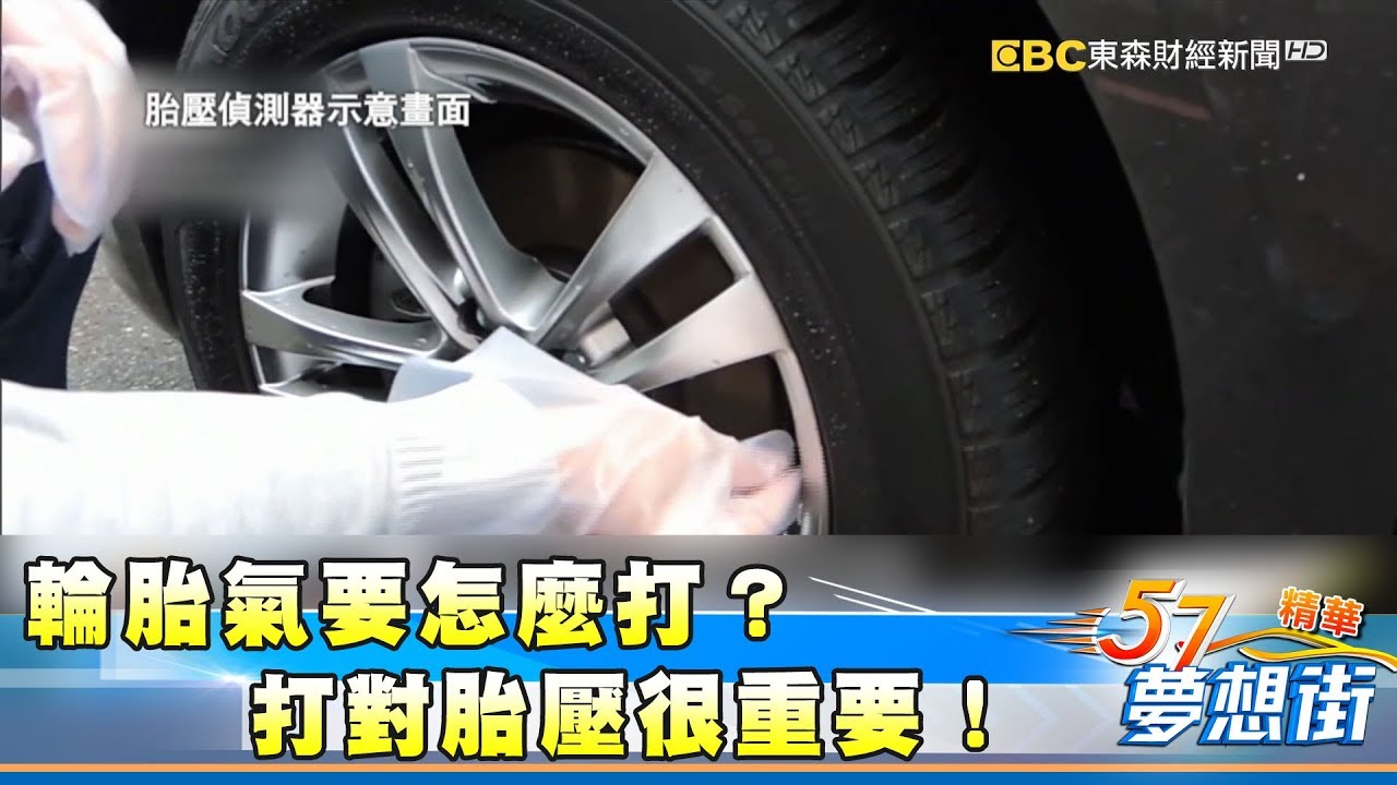 輪胎氣要怎麼打？胎壓不適當效果打折扣？《夢想街５７號精華》20171127