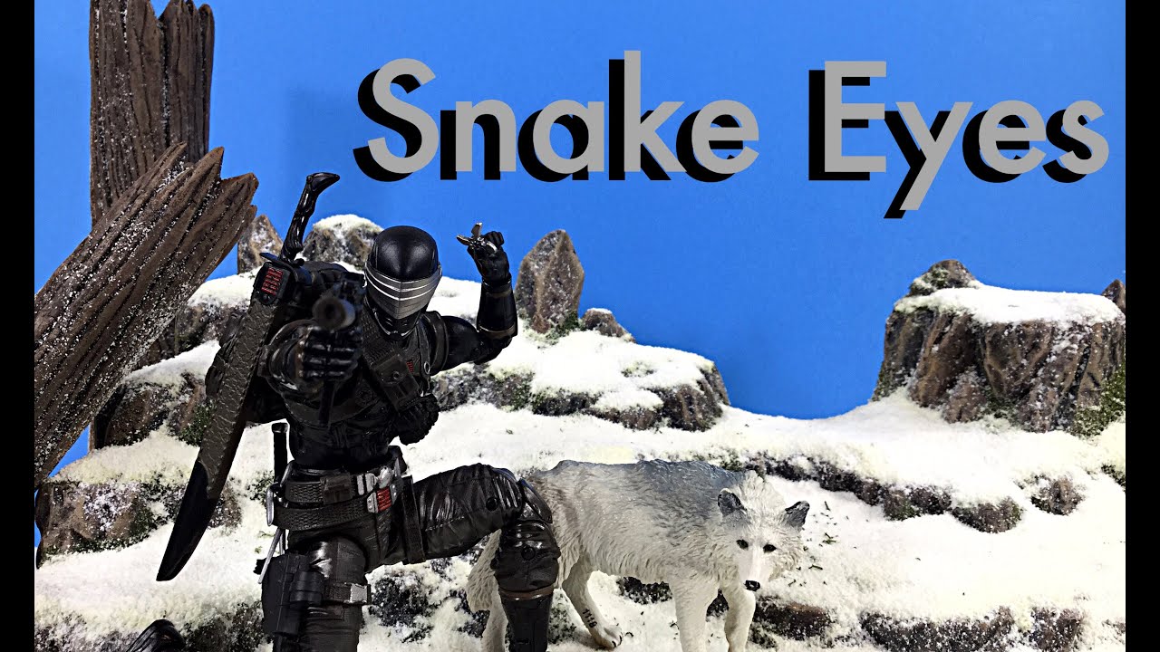 Hasbro G.I. Joe Classified Series SNAKE EYES Action Figure Review