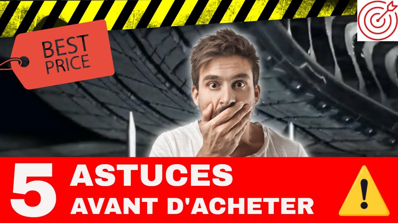 PNEU pas CHER - 5 ASTUCES pour &eacute;conomiser !