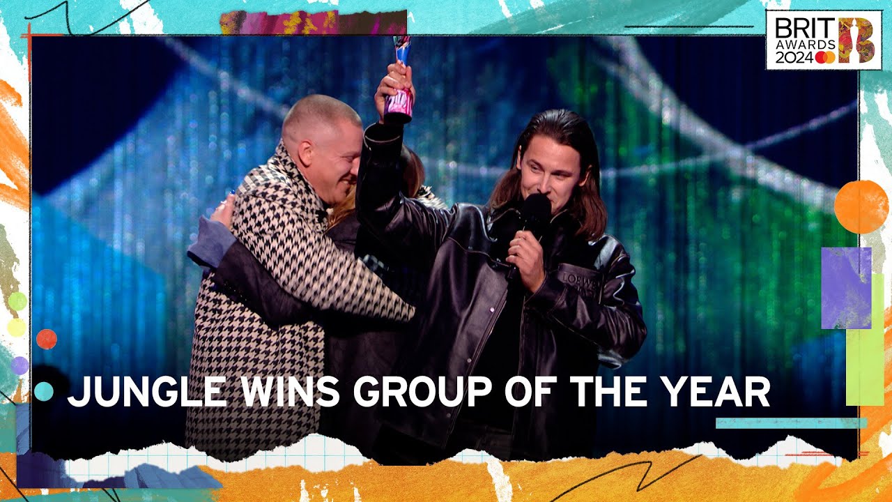 Jungle Win Their FIRST Ever BRIT Award | The BRIT Awards 2024