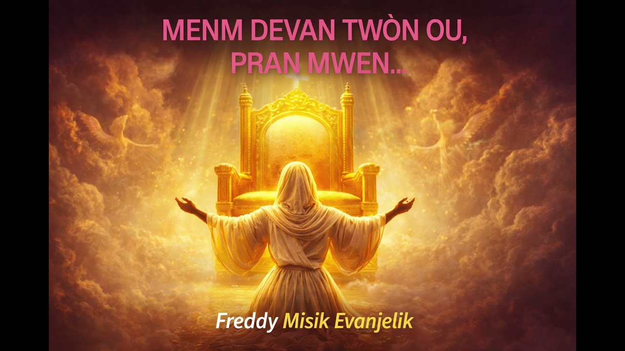 MENM DEVAN TWÒN OU, PRAN MWEN .