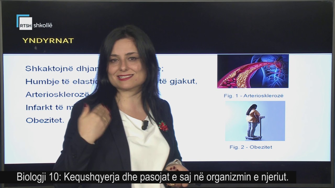 Biologji 10 - Kequshqyerja dhe pasojat e saj në organizmin e njeriut