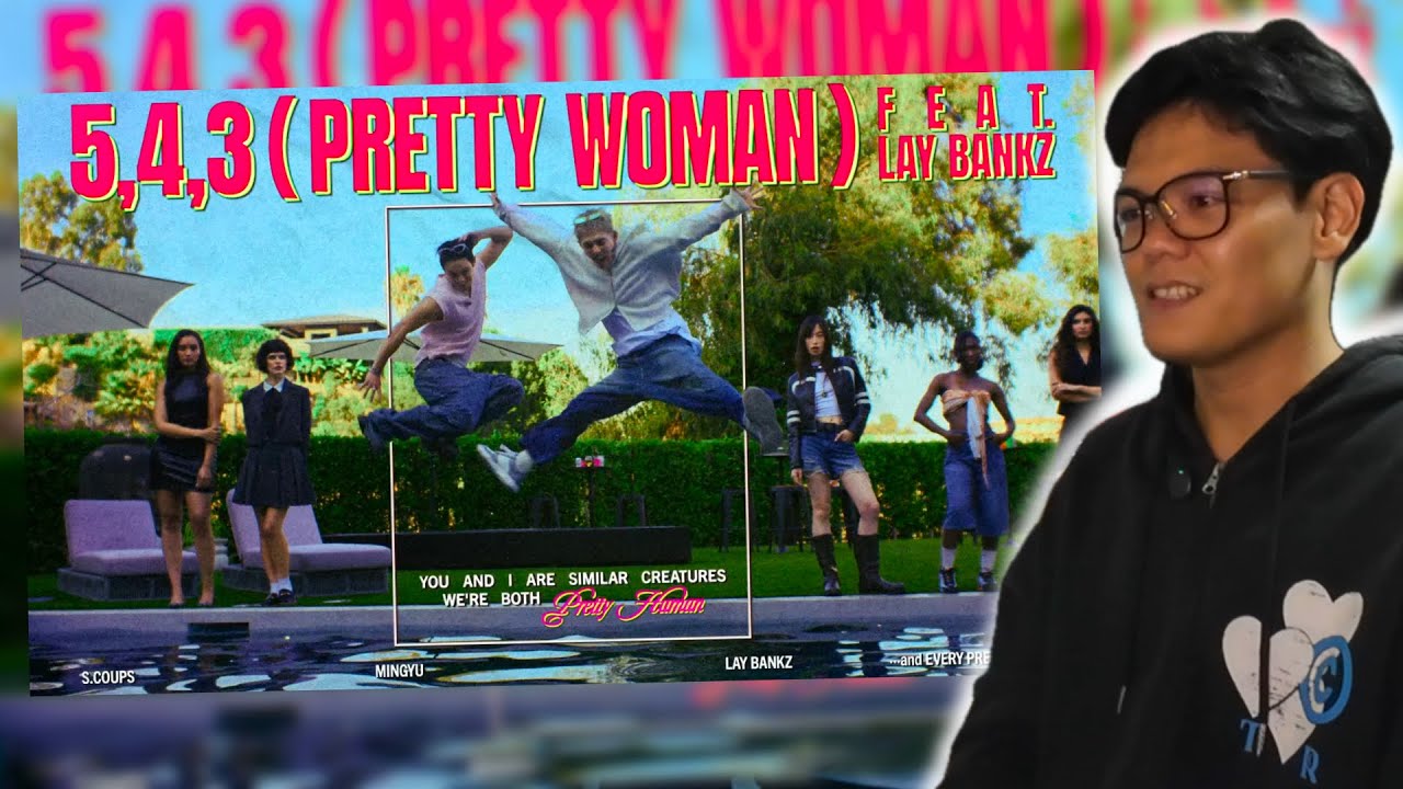 에스쿱스X민규 (SEVENTEEN) '5, 4, 3 (Pretty woman) (feat. Lay Bankz)' Official MV REACTION