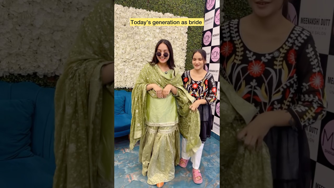 Today&rsquo;s generation as bride 😂 p3 #shorts #viral #explorepage