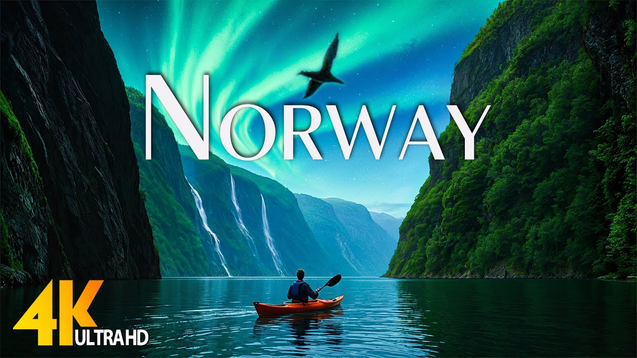 Norway 4K | Untouched Beauty & Epic Landscapes with Inspiring Cinematic Music