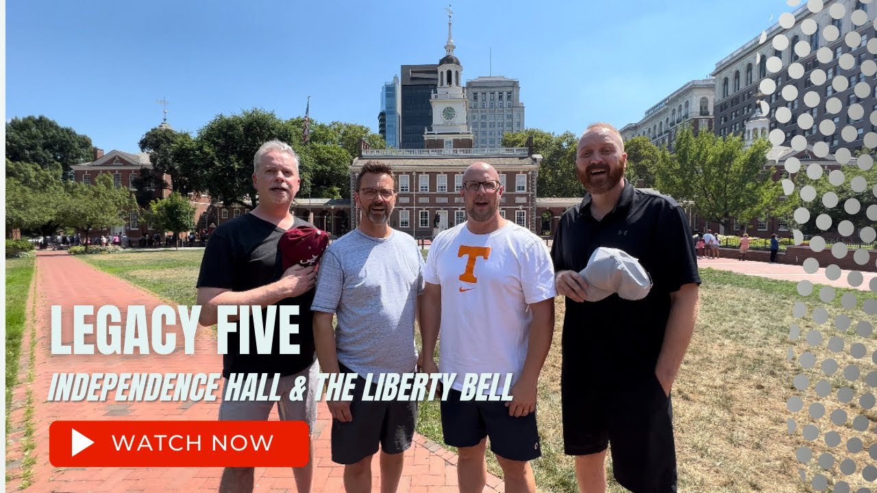 ✪ Legacy Five visits Independence Hall & The Liberty Bell ✪