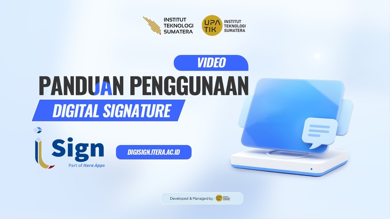 Panduan Penggunaan iSign - Sistem Informasi Tanda Tangan Digital