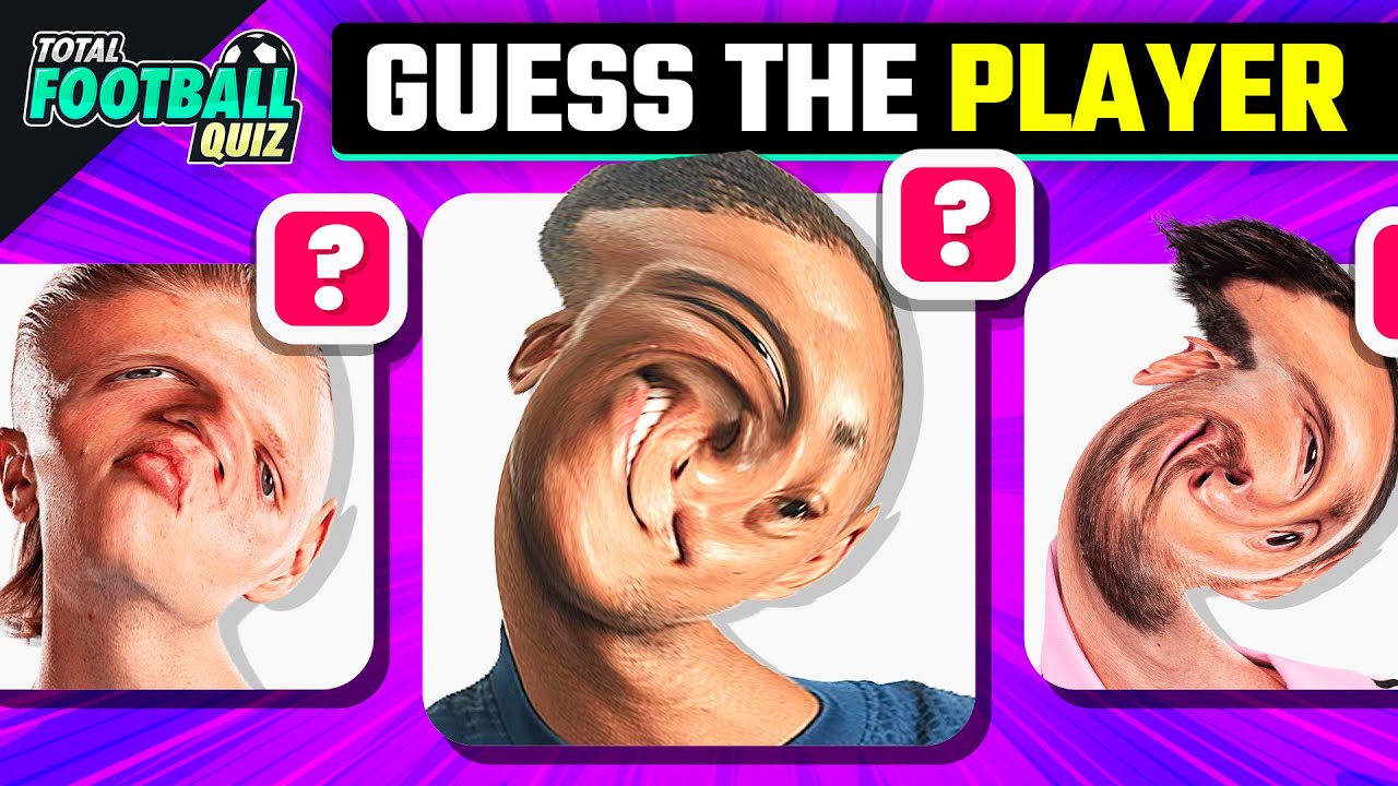 GUESS THE PLAYER BY DISTORTED PICTURE | TFQ QUIZ FOOTBALL 2024