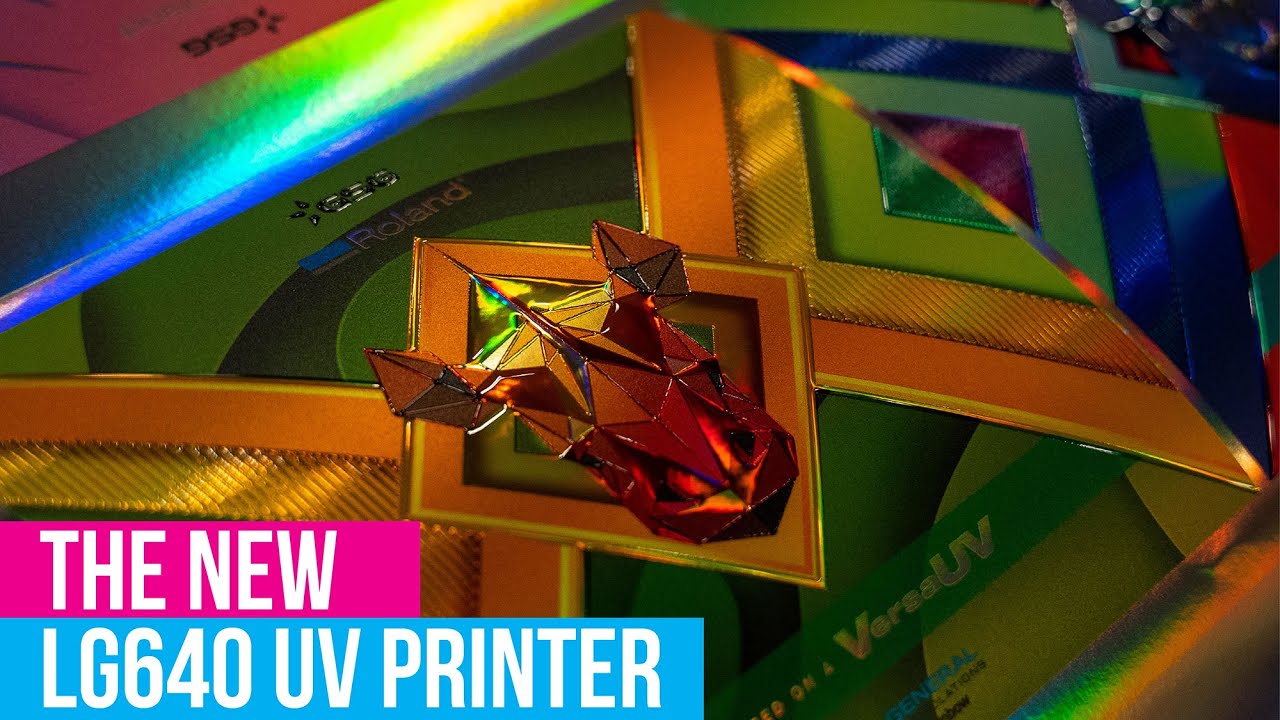 Roland LG 640 UV Printer and Cutter
