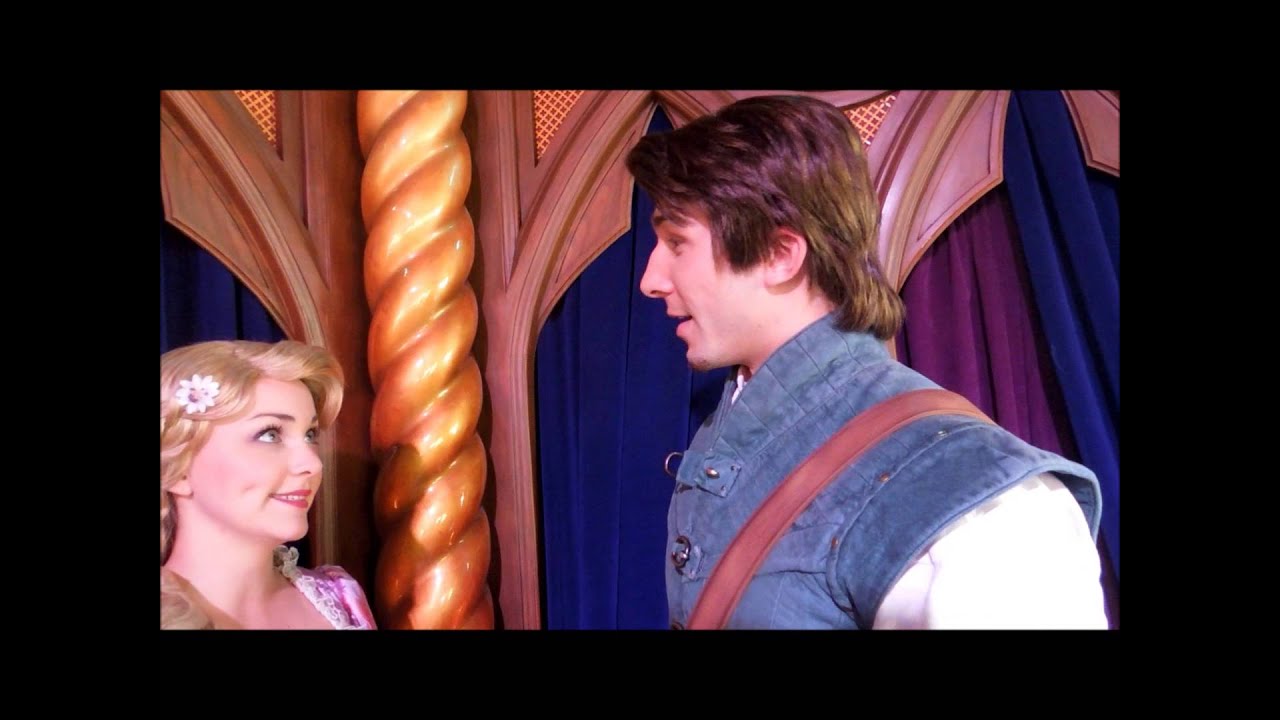 Meeting Flynn and Rapunzel