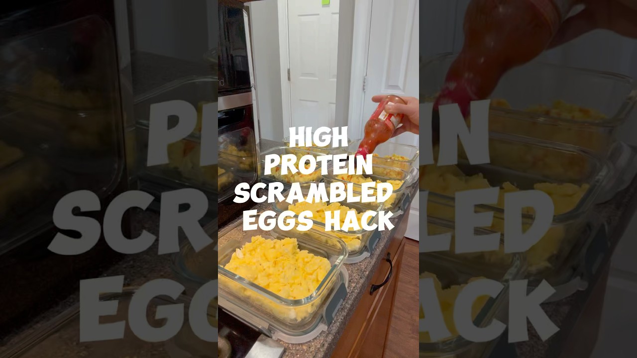 Scrambled Eggs High Protein Hack 