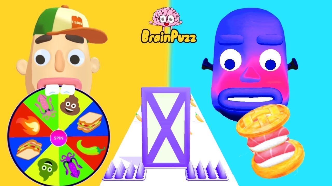 Sandwich Runner VS Sandwich Run Pile Ingredients WRONG COLOR CHALLENGE Compilation - Mobile Gameplay