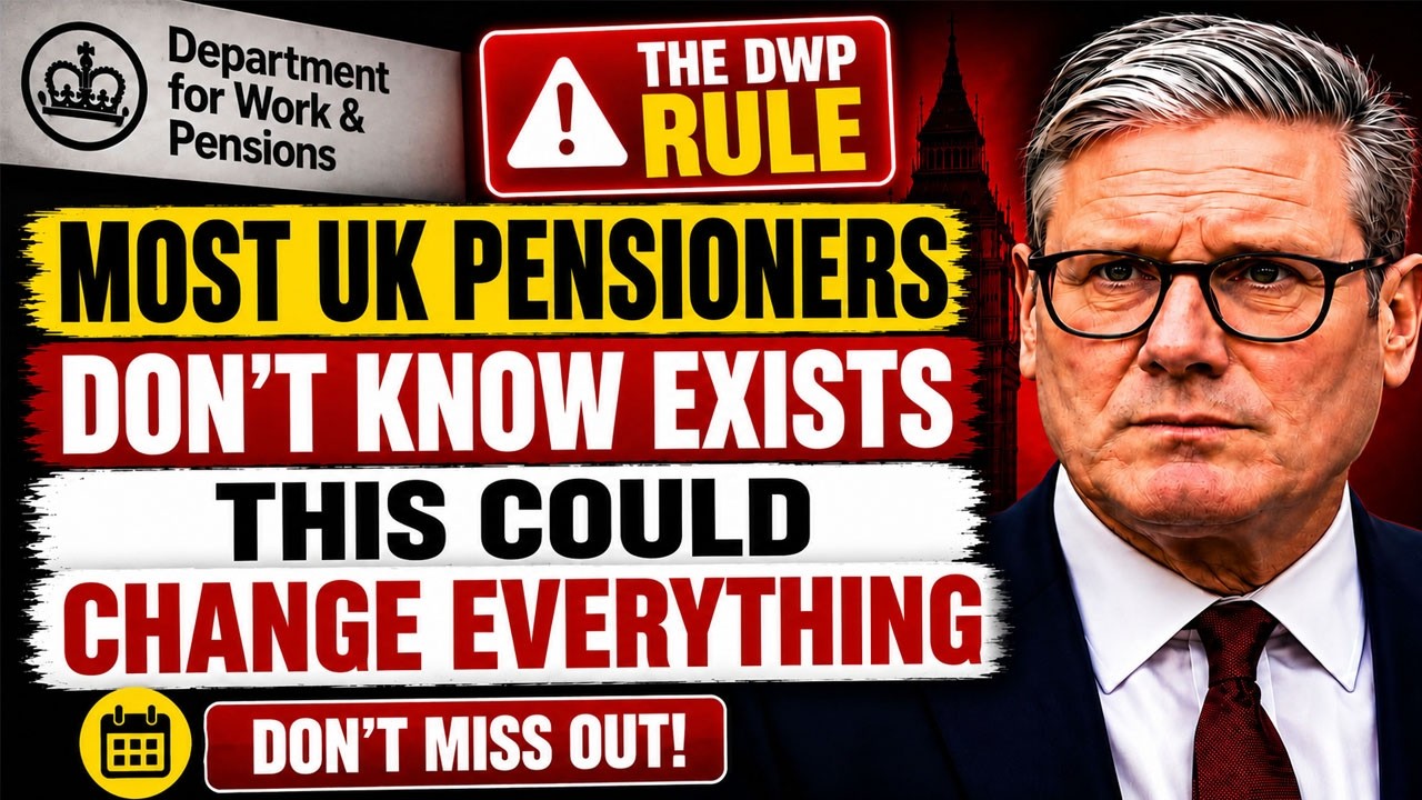 The DWP Rule Most UK Pensioners Don't Know Exists &ndash; This Could Change Everything