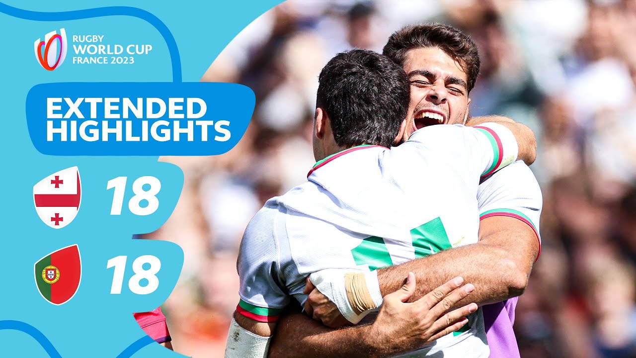 DRAMATIC final two minutes! | Georgia v Portugal | Rugby World Cup 2023 Extended Highlights