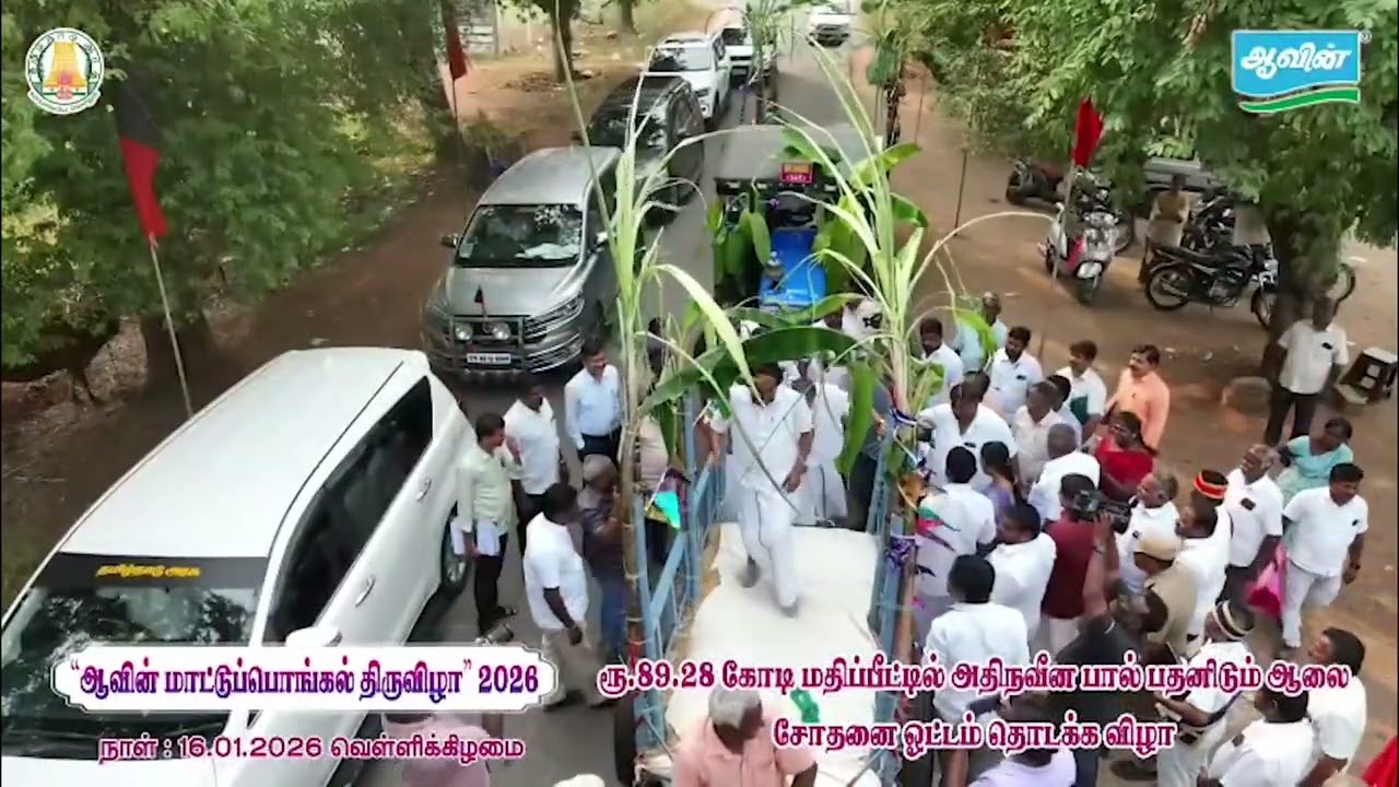 ஆவின் மாட்டுப்பொங்கல் திருவிழா - 2026