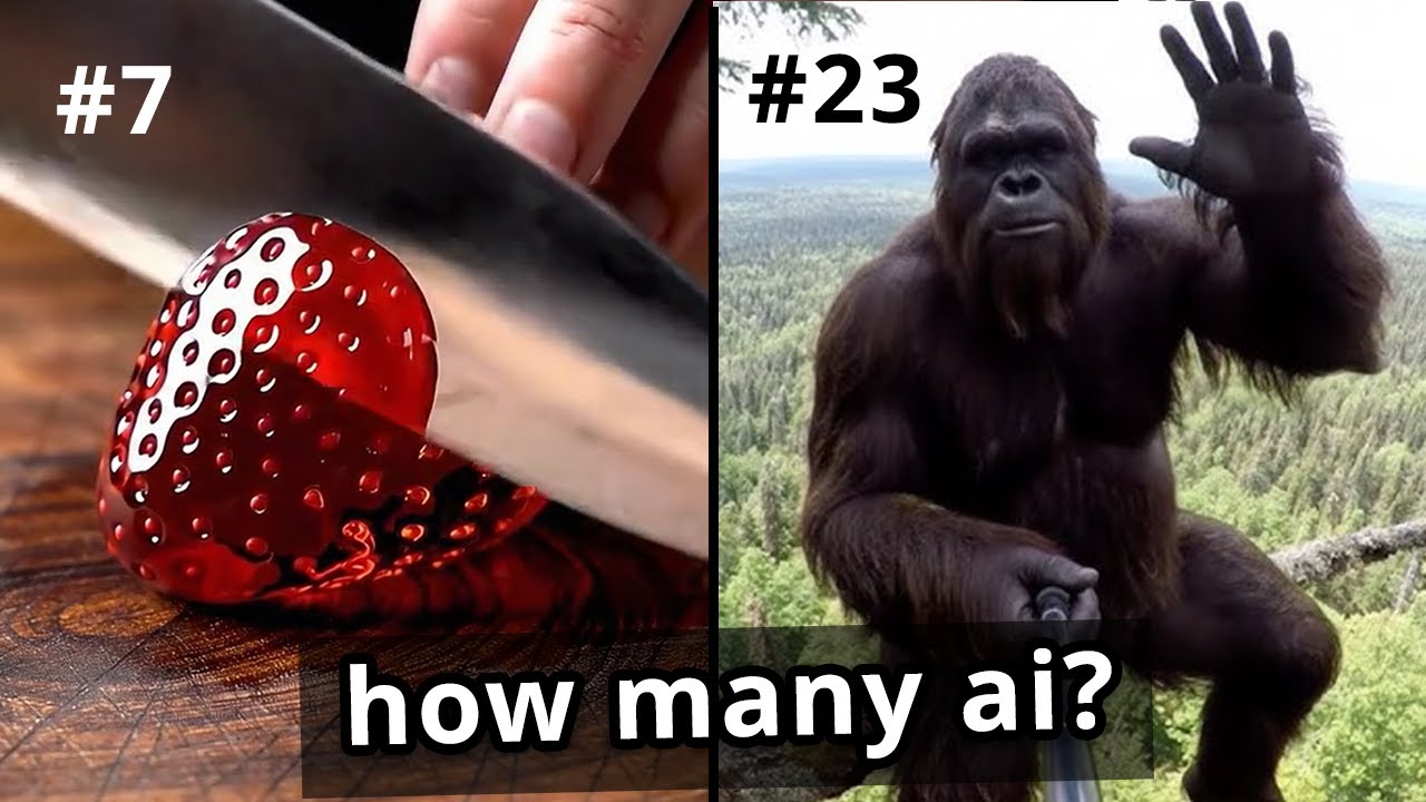 I watched 100 TikToks to see how many are ai
