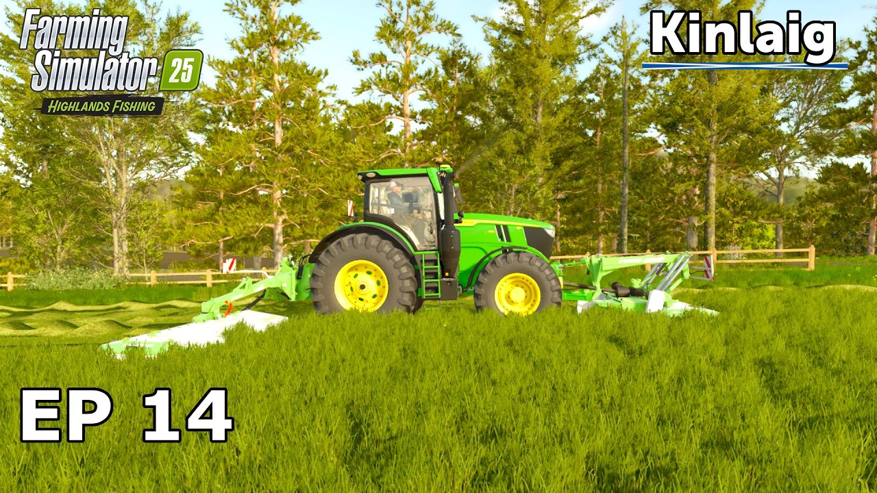 NEW Tractor On The Farm! I Highlands Fishing Expansion Episode 14 - Farming Simulator 25