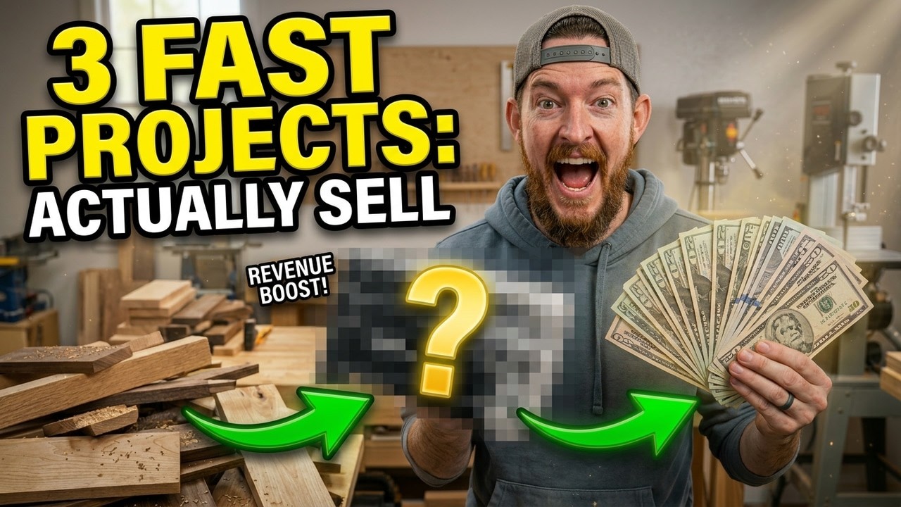 3 Scrap Wood Projects That Actually Sell in 2026