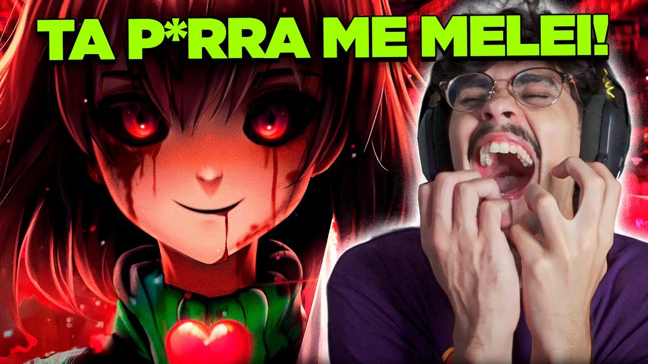 SOM ABSURDO PQP!! | REACT - Genocide Frisk/Chara Song (Undertale) | ROTA GENOCIDA | Ishida