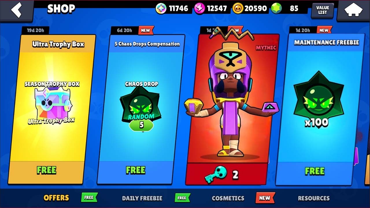 WOOOOW 😁🔥😱FREE NEW CHAOS DROP ULTRA LEGENDARY REWARDS!!🔥😱 BRAWL STARS NEW UPDATE!!🫨