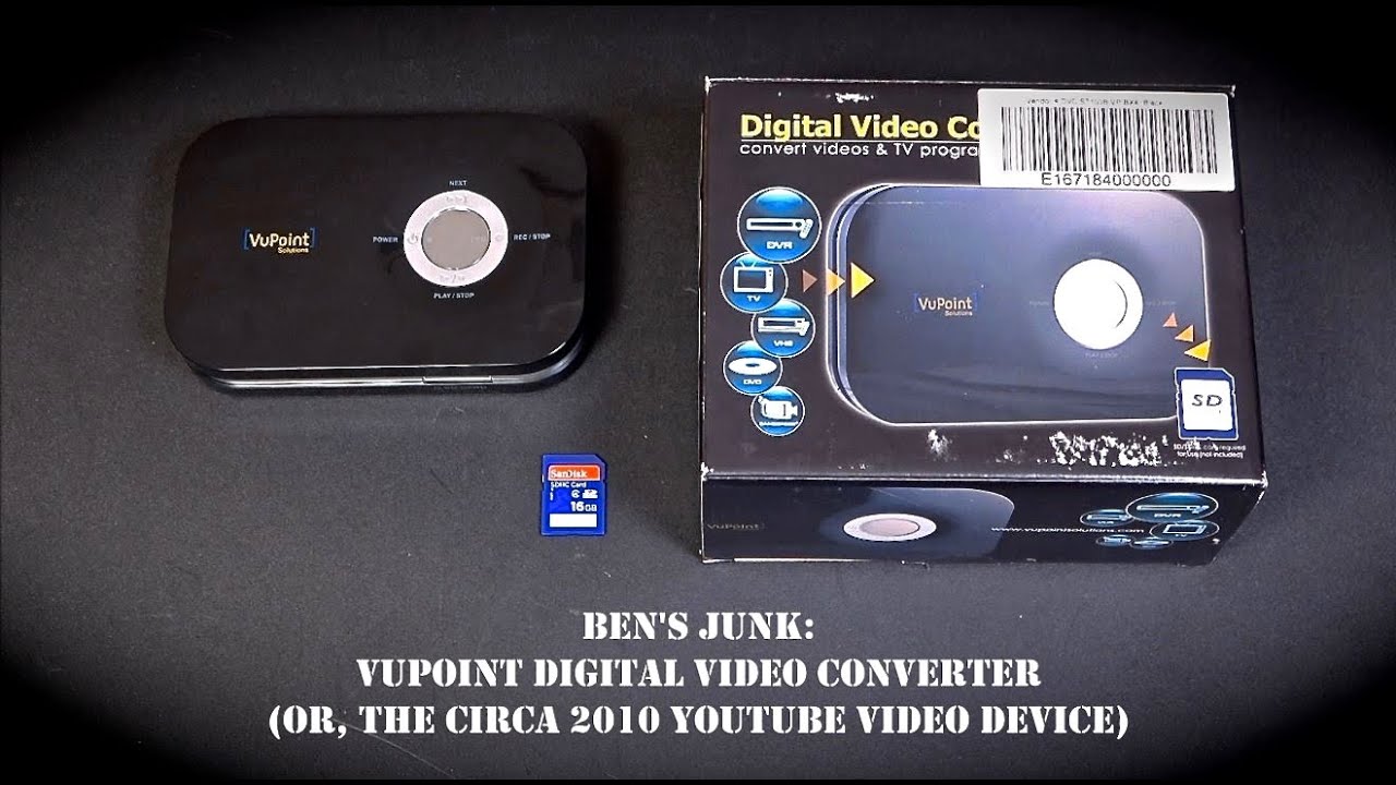 Oddity Archive: Episode 232.5 – Ben’s Junk: VuPoint Digital Video Converter