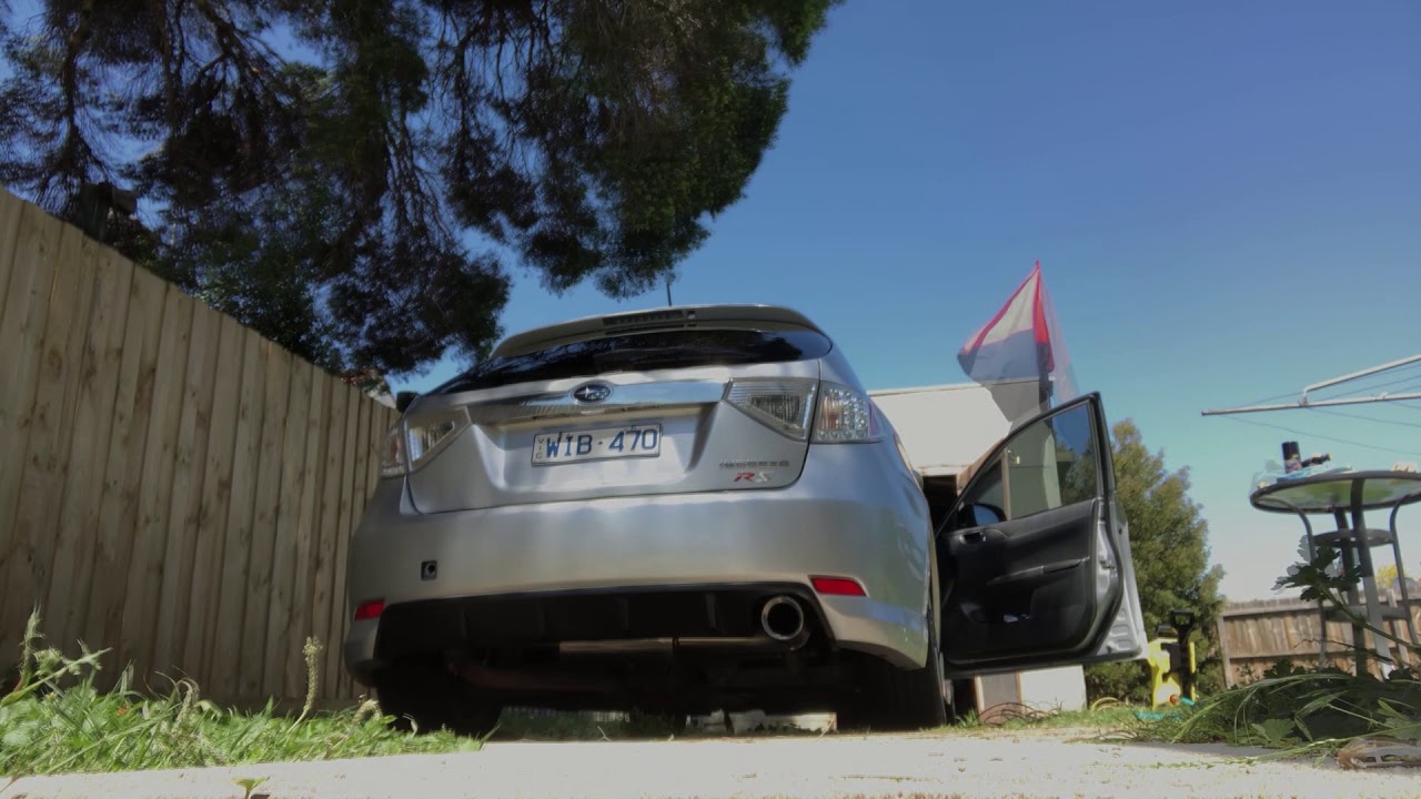 G3 Impreza Exhaust Sound