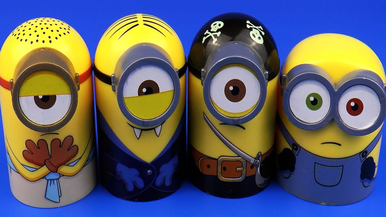 Киндер Сюрприз Гадкий я приключения миньонов Minions Cups Surprise toys