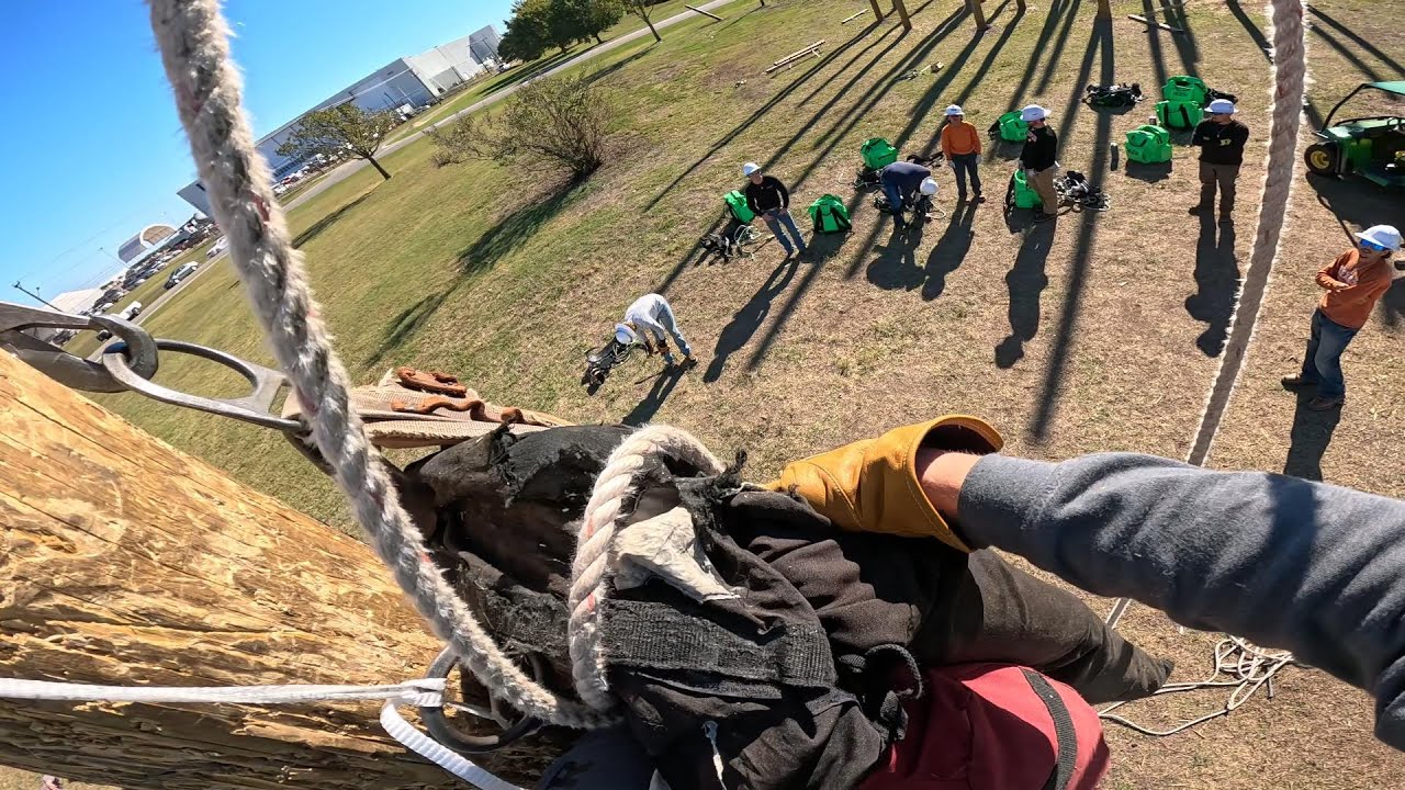 Pole top Rescue | Electrical Lineman School