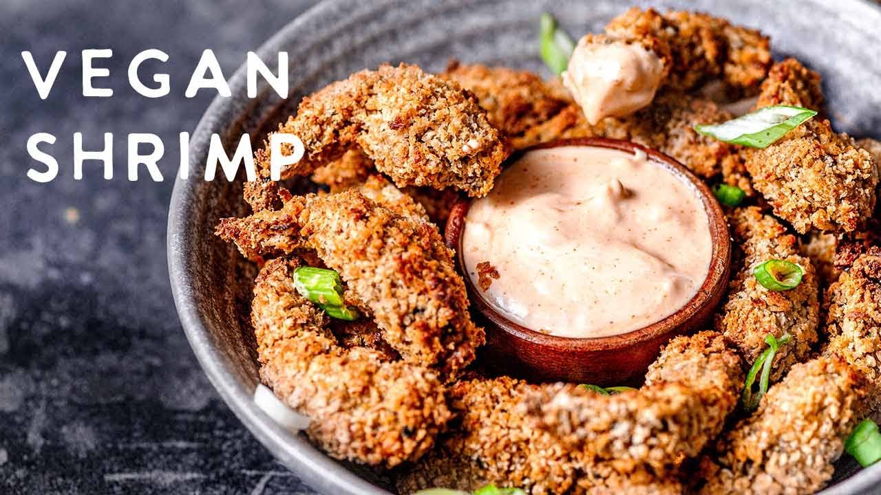 How to Make Crispy Vegan Shrimp that you won't believe are plant-based!