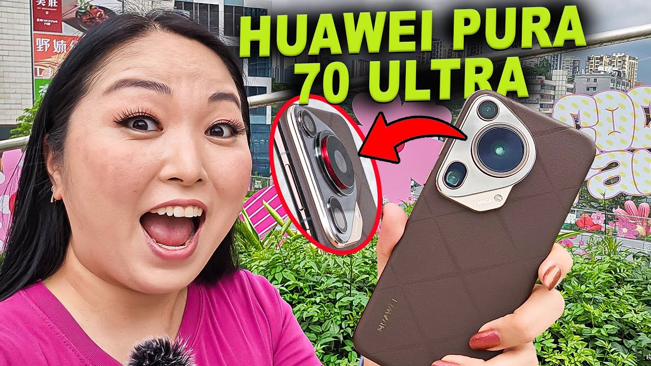 Huawei Pura 70 Ultra - CÂMERA RETRÁTIL!!!!