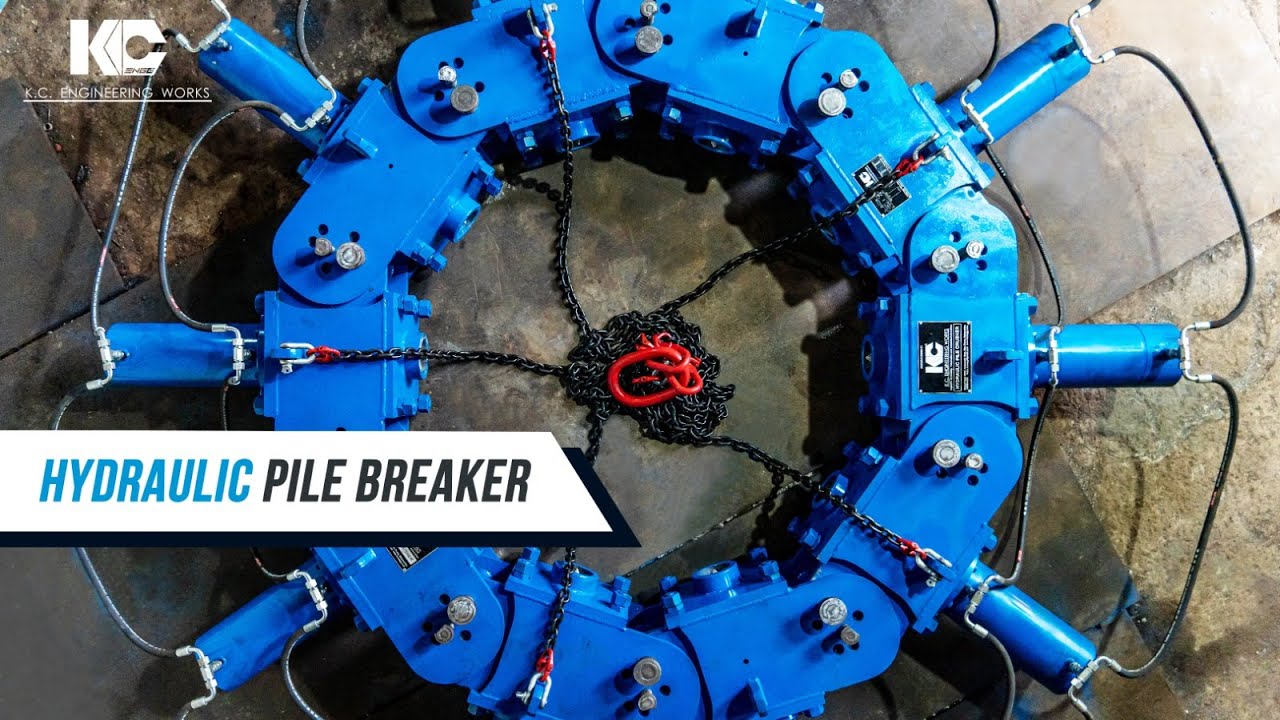 Hydraulic pile breaker