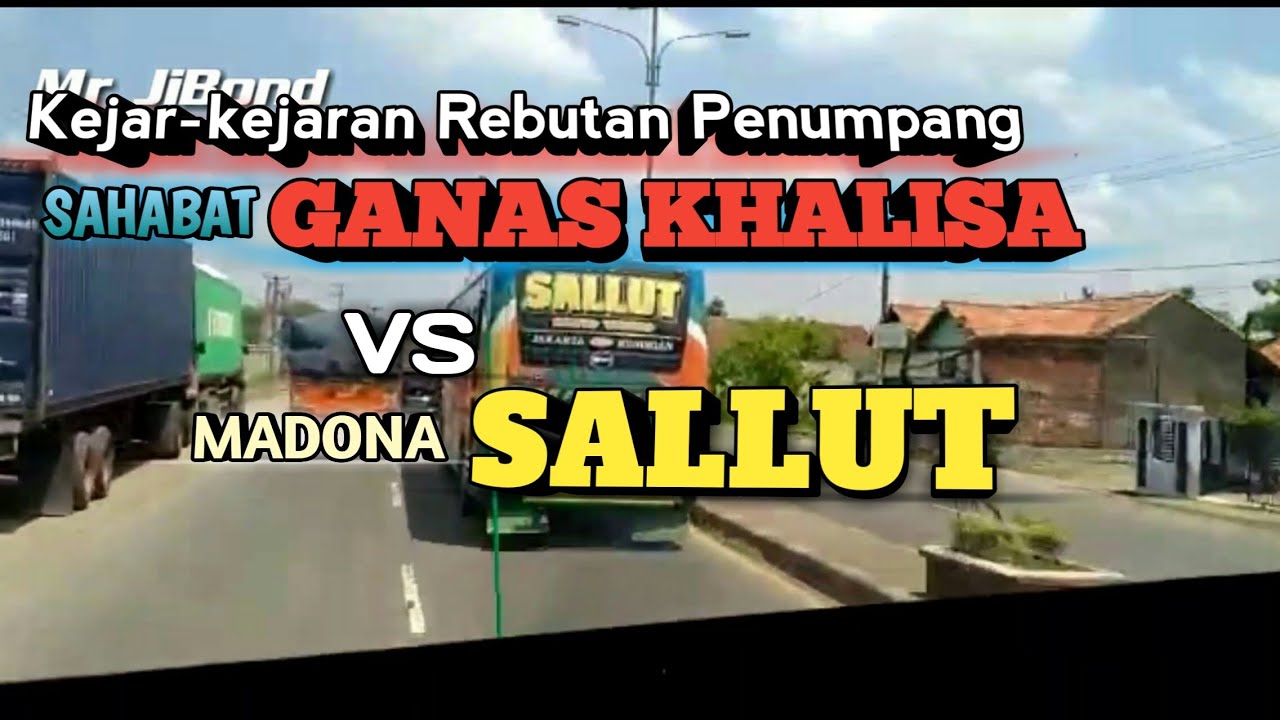 KEJAR-KEJARAN GANAS vs SALLUT REBUTAN PENUMPANG...‼️