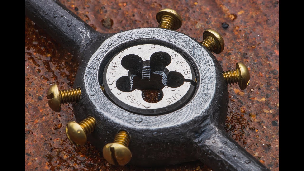 FORGING THREAD DIE HOLDER - BLACKSMITH meet MACHINIST