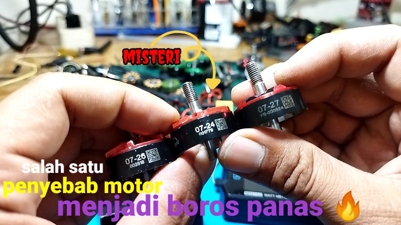 Motor brushless menjadi panas setelah rewinding, penyebab motor brushless menjadi panas