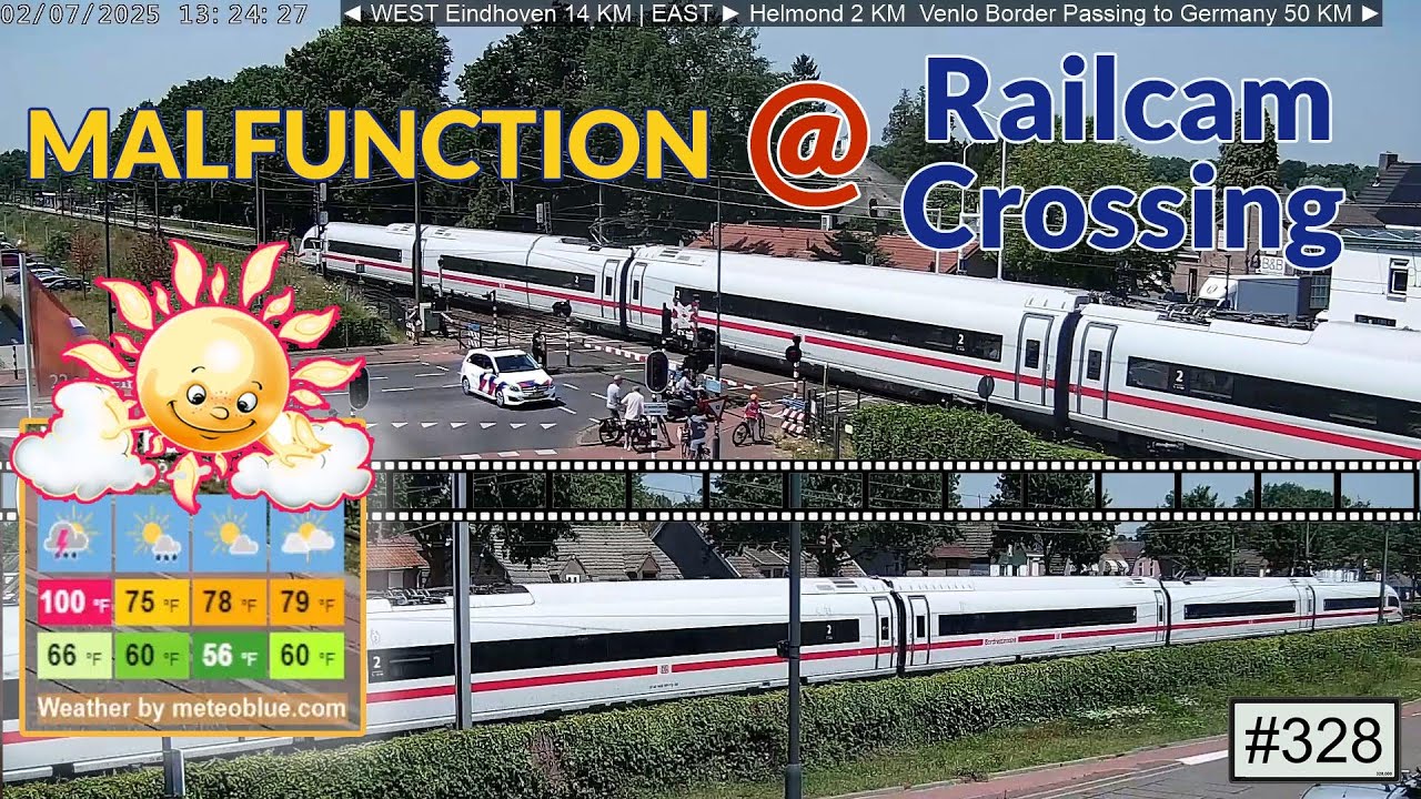 Malfunction at Railcam Crossing #328