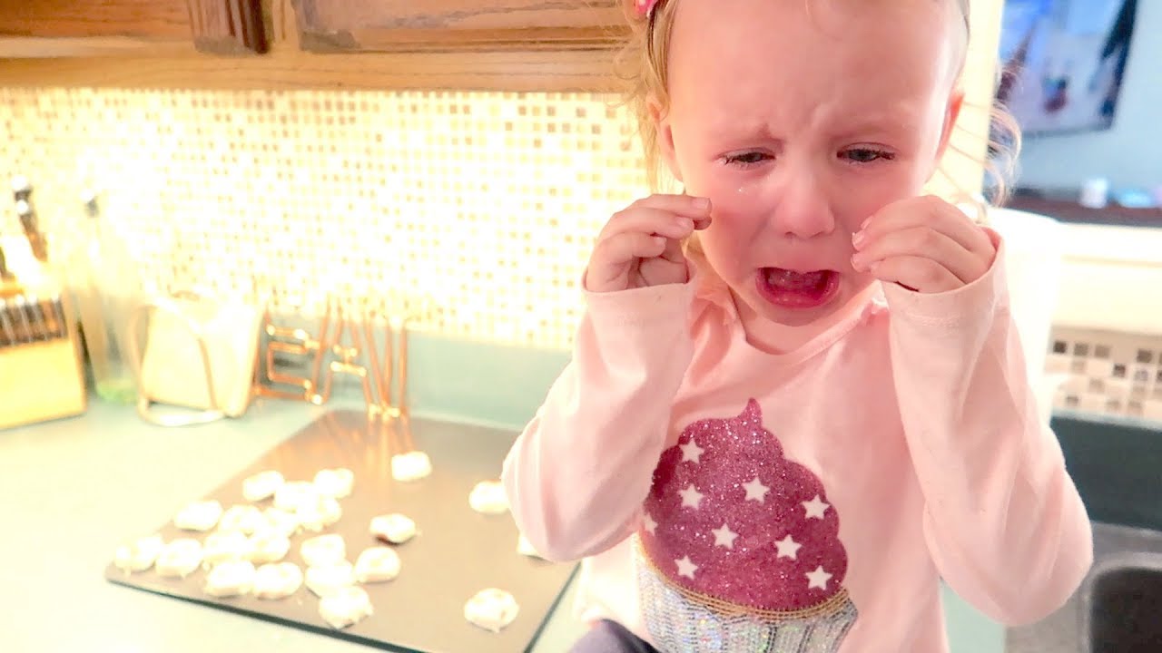 Toddlers Meltdown Over Baking Cookies