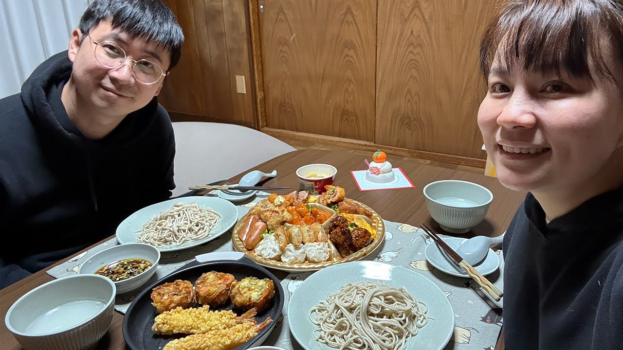 2025 年最後一天，在北海道準備我們的年夜飯😊