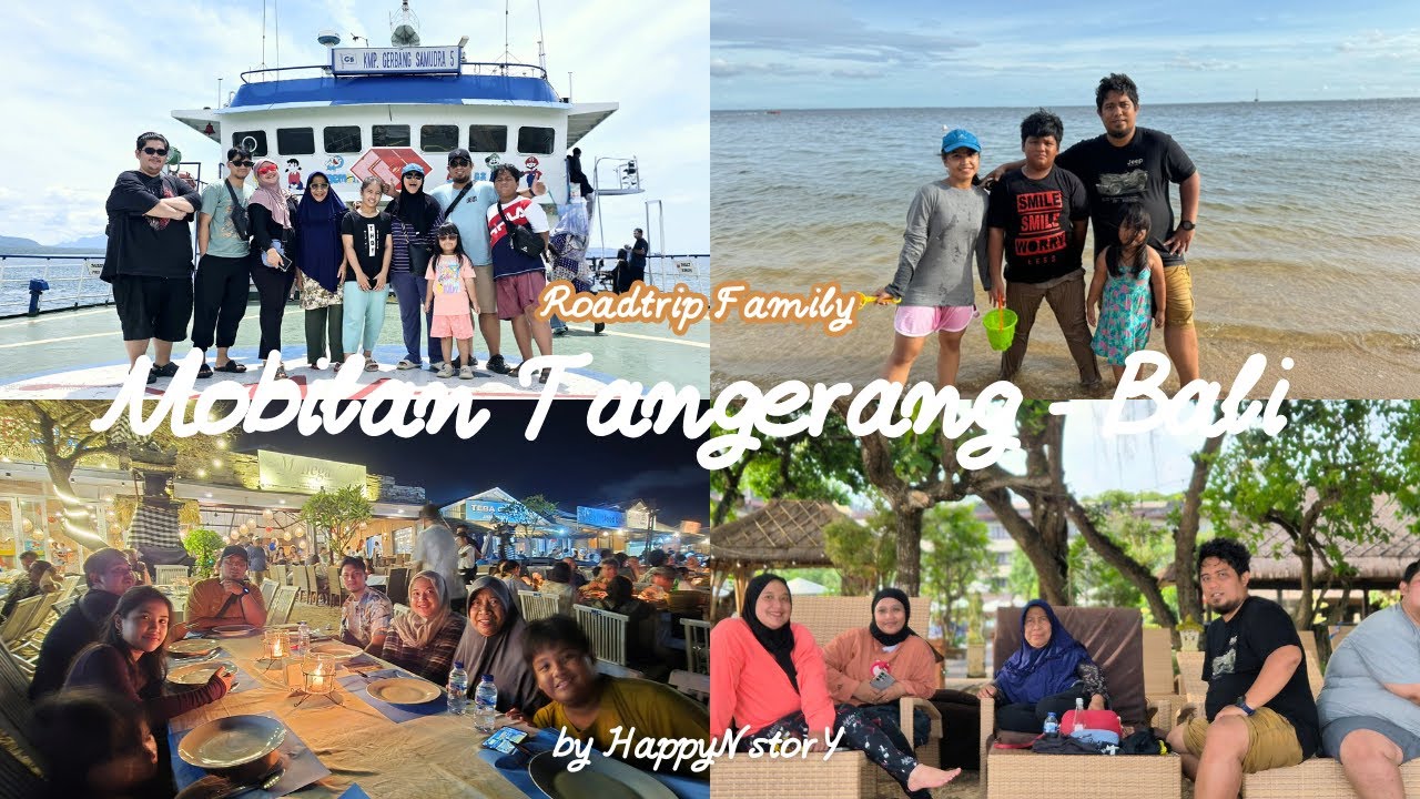 ROAD TRIP PALING GOKIL! Tangerang Selatan - Bali Naik Mobil Selama 36 Jam😍❤️