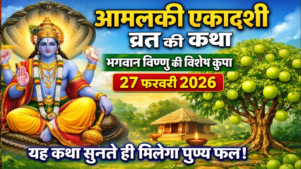 Ekadashi Vrat Katha today | aaj ki Ekadashi ki katha | आमला एकादशी व्रत कथा | gyaras ki kahani 