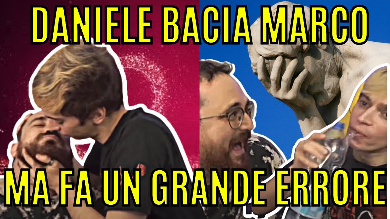 Sdrumox bacia Marco Merrino  😍 E poi fa il più grande sbaglio della sua vita...