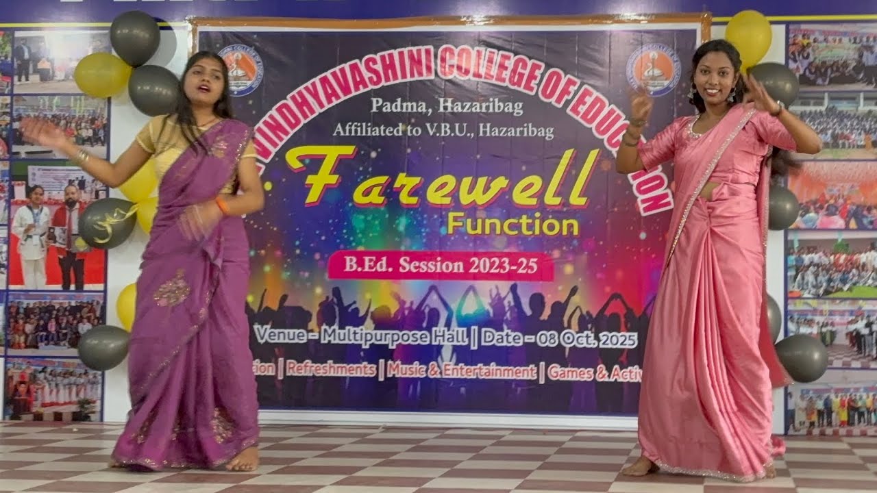  Diwani ho gai mai mix song Farewell Dance Celebration MVCEDU B.Ed 2023-25 