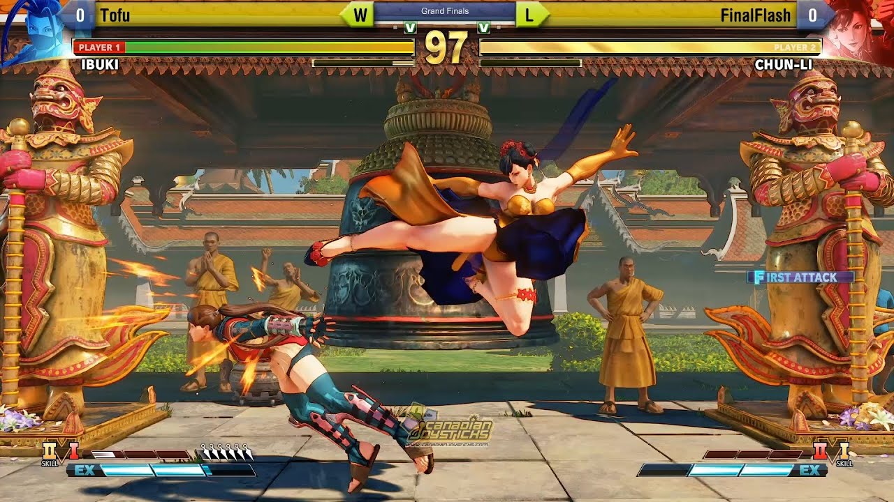 Tofu (Ibuki) vs FinalFlash (Chun-Li) - GF - SFVCE - Okizeme #22