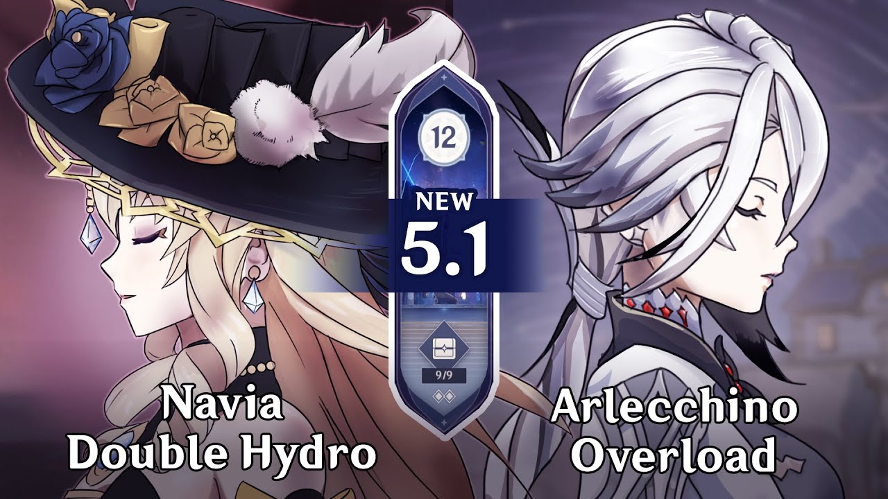 4 Star Weapons | Navia Wet Rock - Arlecchino Overload | Spiral Abyss 5.1 | Genshin Impact