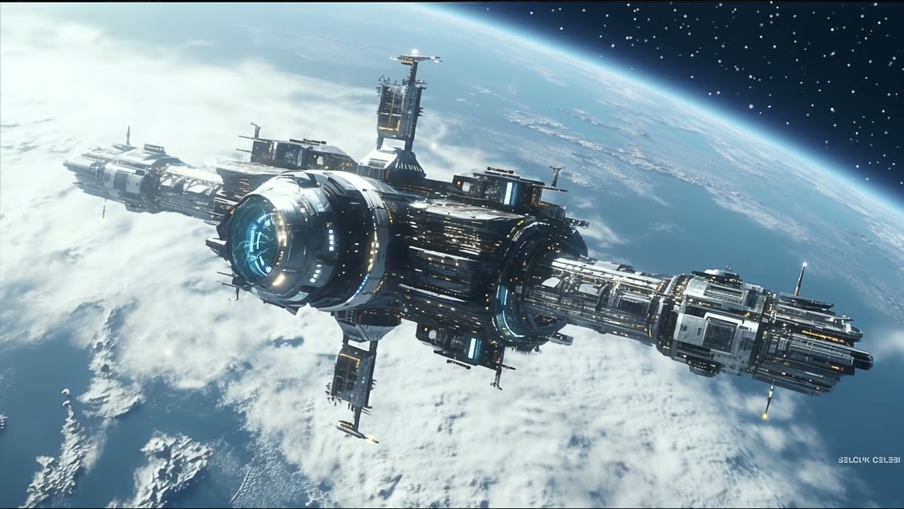 Radio Chatter & Jump Gate Ambience. Sci-Fi Ambiance for Sleep, Study, Relaxation